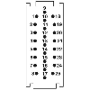Module à élément de contact, 25 pôles, mâle - HC-M-25-CT-M Module à élément de contact, 25 pôles, mâle - HC-M-25-CT-M