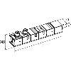 Cube67 Module d'extension DO16 - 0.5A Valve (C) 0.5 m (K3) - 56650 | Cube67 DO16 C Valve K3