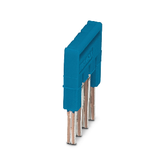 Pont enfichable, pas: 3,5 mm, nombre de pôles: 4, coloris: bleu - FBS 4-3,5 BU-Lire la description