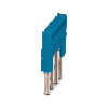 Pont enfichable, pas: 3,5 mm, nombre de pôles: 4, coloris: bleu - FBS 4-3,5 BU Pont enfichable, pas: 3,5 mm, nombre de pôles: 4, coloris: bleu - FBS 4-3,5 BU