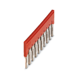 Pont enfichable, pas: 8,2 mm, nombre de pôles: 10, coloris: rouge - FBS 10-8-Lire la description