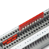 Pont enfichable, pas: 8,2 mm, nombre de pôles: 10, coloris: rouge - FBS 10-8