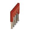 Pont enfichable, pas: 5,2 mm, Nombre de pôles : 5, coloris : rouge - FBS 5-5 Pont enfichable, pas: 5,2 mm, Nombre de pôles : 5, coloris : rouge - FBS 5-5