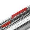 Pont enfichable, pas: 16 mm, Nombre de pôles : 2, coloris : rouge - FBS 2-16 Pont enfichable, pas: 16 mm, Nombre de pôles : 2, coloris : rouge - FBS 2-16