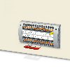 Pont enfichable, pas: 16 mm, Nombre de pôles : 2, coloris : rouge - FBS 2-16 Pont enfichable, pas: 16 mm, Nombre de pôles : 2, coloris : rouge - FBS 2-16