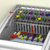 Pont enfichable, pas: 5,2 mm, Nombre de pôles : 2, coloris : rouge - FBS 2-5 Pont enfichable, pas: 5,2 mm, Nombre de pôles : 2, coloris : rouge - FBS 2-5