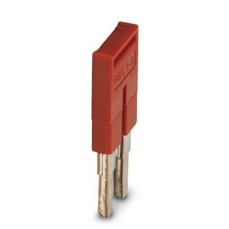 Pont enfichable, pas: 5,2 mm, Nombre de pôles : 2, coloris : rouge - FBS  2-5-Lire la description