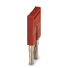 Pont enfichable, pas: 5,2 mm, Nombre de pôles : 2, coloris : rouge - FBS 2-5 Pont enfichable, pas: 5,2 mm, Nombre de pôles : 2, coloris : rouge - FBS 2-5