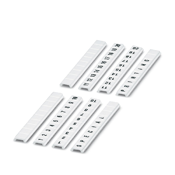 Repérage ZB, plat, 181- 190, blanc, Largeur: 5 mm - ZBF 5,LGS:FORTL.ZAHLEN 181-190-Leggi tutto