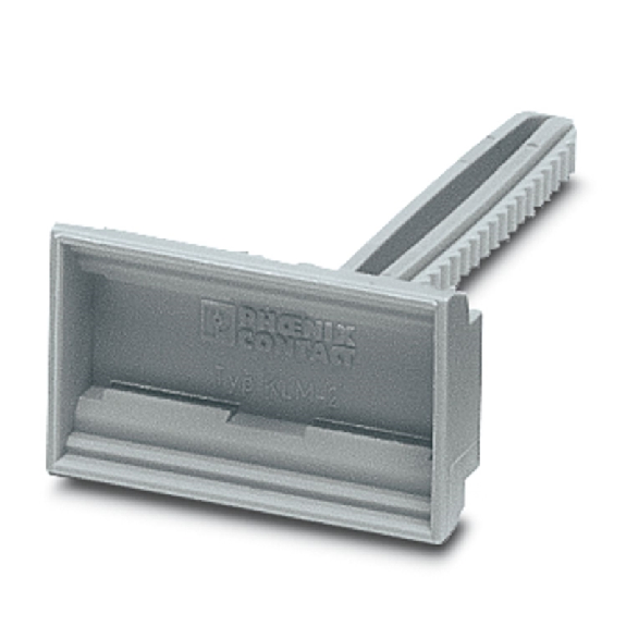 Porte-repère pour butée CLIPFIX 35, surface utile : 20 x 8 mm - KLM 2 Porte-repère pour butée CLIPFIX 35, surface utile : 20 x 8 mm - KLM 2-Lire la description