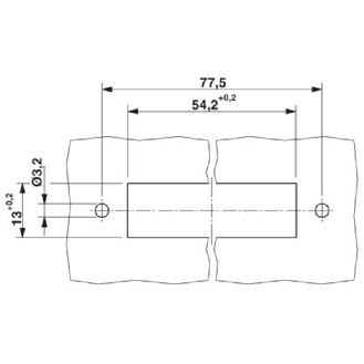 Module traversant VARIOFACE Bornes Push-in / D-SUB-25 femelle - DFLK-D25 SUB/F/FKCT-Lire la description