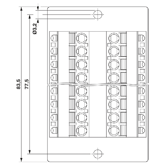 Module traversant VARIOFACE Bornes Push-in / D-SUB-25 femelle - DFLK-D25 SUB/F/FKCT Module traversant VARIOFACE Bornes Push-in / D-SUB-25 femelle - DFLK-D25 SUB/F/FKCT-Lire la description