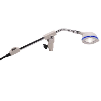 Lampe avec bras 300mm, LED 120°, 4.5W, 230Vac, Noir (RAL 9005) - 960122RT4-Lire la description
