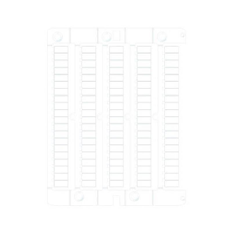 Repères bornes au pas de Wago série 870 (Cdt par 1500p) - NUWDU50 [WNU/WDU/50]-Lire la description