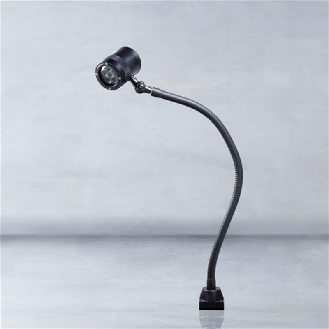 Lampe LED à bras flexible 600mm IP67 3LED 40° 6W 24VDC DIMMER - SR0321BF5-Lire la description