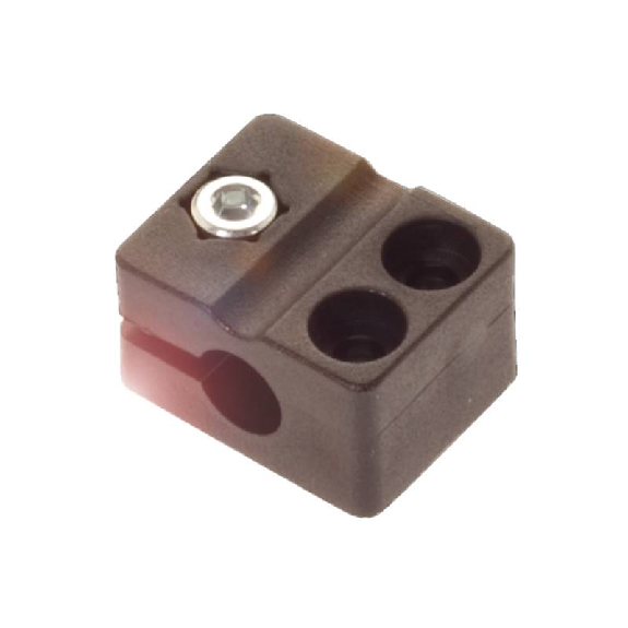 Bloc de serrage pour détecteur Ø6,5mm, PA 6, 16x12x20mm - BES 06,5-KB-3 (BAM009E) Bloc de serrage pour détecteur Ø6,5mm, PA 6, 16x12x20mm - BES 06,5-KB-3 (BAM009E)-Lire la description