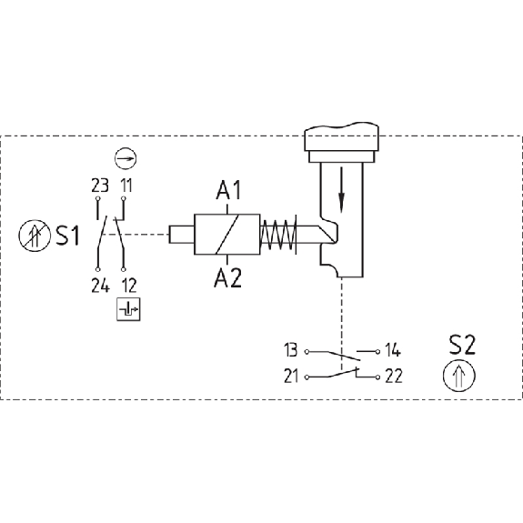 Int.de séc. à interver. ouvert. sous tension 24VAC/DC 1NF+1NO/1NF+1NO - AZM 415-11/11ZPKF 24VAC/DC Int.de séc. à interver. ouvert. sous tension 24VAC/DC 1NF+1NO/1NF+1NO - AZM 415-11/11ZPKF 24VAC/DC-Lire la description