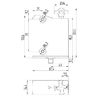 Interverouillage ouverture hors tension RFID, M12 8P - AZM300B-I2-ST-1P2P-A-Lire la description