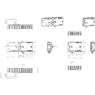 Module d'interverrouillage (magnétique), sans éléments de commande - MGB-L2-ARA-AA1A1-S1-L-109777-Lire la description
