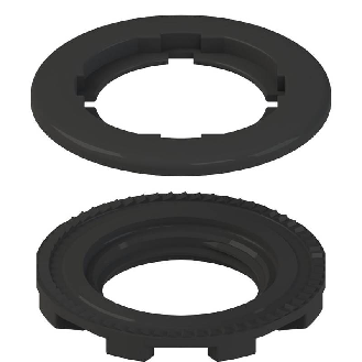 Adaptateur complet de bague de fixation Ø 22 sur trous Ø 30 - VE GF151A-Lire la description
