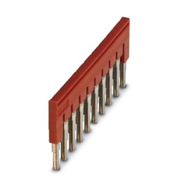 Pont enfichable, pas: 6,2 mm, nombre de pôles: 10, coloris: rouge - FBS 10-6-Lire la description