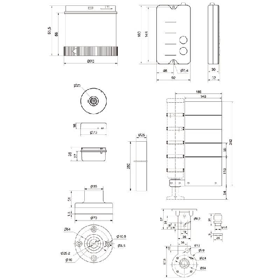 Gestion de files dattente avec SignalSET sans fil, kit USB - 649.191.02 Gestion de files dattente avec SignalSET sans fil, kit USB - 649.191.02-Lire la description