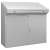 Pupitre monobloc IP55-RAL7035 - L1000 H960 P400 - TP 6740.600