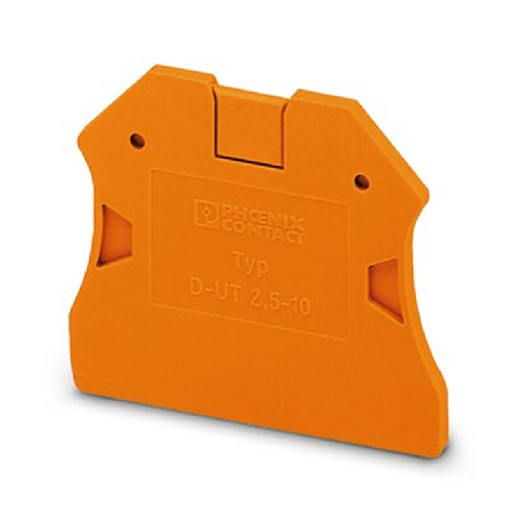Flasque d'extrémité, 2,2 x 47 x 39,8 mm, orange - D-UT 2,5/10 OG Flasque d'extrémité, 2,2 x 47 x 39,8 mm, orange - D-UT 2,5/10 OG-Lire la description