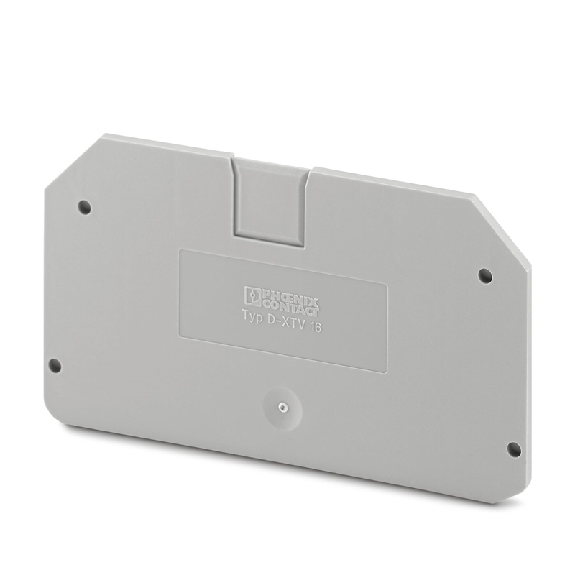 Flasque d'extrémité, 2,2 x 72 x 43,6 mm, gris - D-XTV 16 Flasque d'extrémité, 2,2 x 72 x 43,6 mm, gris - D-XTV 16-Lire la description