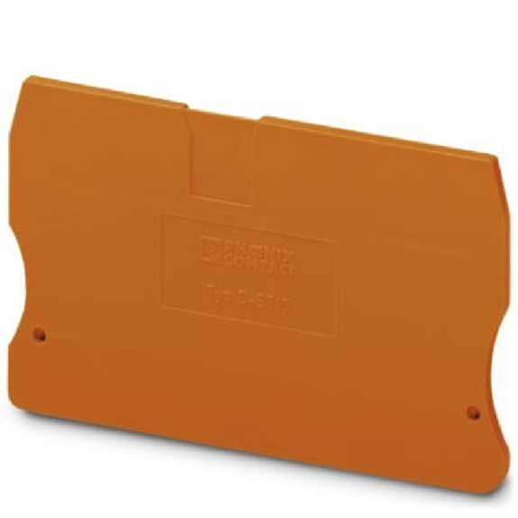 Flasque d'extrémité, 71,5 x 2,2 x 49,9 mm, orange - D-ST 10 OG Flasque d'extrémité, 71,5 x 2,2 x 49,9 mm, orange - D-ST 10 OG-Lire la description