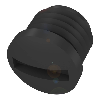 Écrou de protection pour modules réseau M8 - BAM CS-XA-001-M8-C (BAM01C1) Écrou de protection pour modules réseau M8 - BAM CS-XA-001-M8-C (BAM01C1)