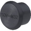 Protection anti-poussière élastomère M 20x1.5 ATEX - 54113022 | SKINTOP SDV-M 20 ATEX