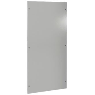 Panneau latéral à visser-VX-H1200 P600-RAL7035-IP55-Lot de 2p - VX 8170.245-Lire la description