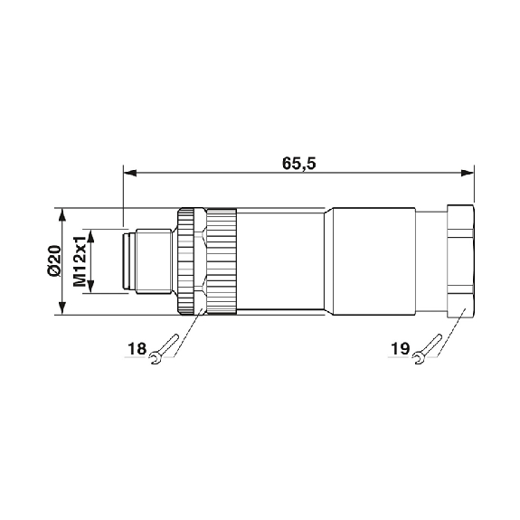 M12A Mâle Droit 5p; Bornes à vis, Ø8-10mm Pg11 - SACC-M12MS-5CON-PG11-M PWR M12A Mâle Droit 5p; Bornes à vis, Ø8-10mm Pg11 - SACC-M12MS-5CON-PG11-M PWR-Lire la description