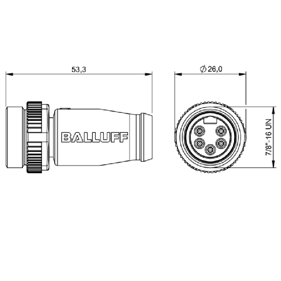 Résistance de terminaison DeviceNet 7/8" Mâle Droit 5 pôles - BCC A315-0000-2A-R04 (BCC0A09) Résistance de terminaison DeviceNet 7/8" Mâle Droit 5 pôles - BCC A315-0000-2A-R04 (BCC0A09)-Lire la description