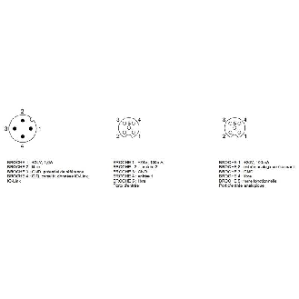 Répartiteur actif, IO-Link, 12E PNP type 2, 4E analogiques (420 mA) - BNI IOL-709-000-K006 (BNI0007)-Lire la description