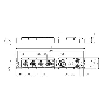 Répartiteur actif, EtherCAT, E/S 8x PNP/8x PNP, 4x IO-Link - BNI ECT-507-005-Z040 (BNI009U)