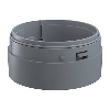 Maxi Adaptateur montage au sol Presse-Étoupe IP66 GRIS - 262.700.02 Maxi Adaptateur montage au sol Presse-Étoupe IP66 GRIS - 262.700.02