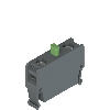 Bloc contact, fixation en fond de boîte, 1NO rupture lente - E2 CF10G2V1