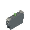 Bloc contact, fixation sous le couvercle, 2NO rupture lente - E2 CP20G2V1
