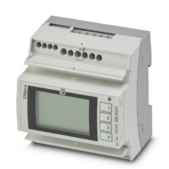 Centrale de mesure (1A ou 5A) jusqu'à 690V, Modbus/TCP - EEM-MA370-Lire la description