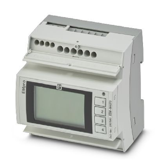 Centrale de mesure (1A ou 5A) jusqu'à 690V, Modbus/TCP - EEM-MA370-Lire la description