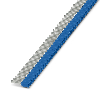 Embout, 0,75mm², douille: 8mm, bleu, 20 rubans de 50 - AI  0,75- 8 BU-S