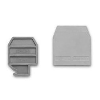 Flasque d'extrémité, gris - SF701GR [SFR/PTGR]