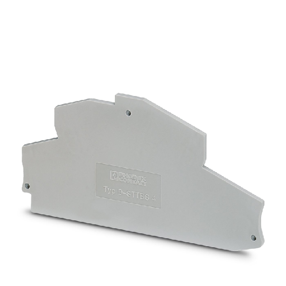 Flasque d'extrémité, 96 x 2,2 x 46 mm, gris - D-PTTBS 4 Flasque d'extrémité, 96 x 2,2 x 46 mm, gris - D-PTTBS 4-Lire la description