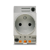 Prise AB 15A États-Unis, Push-in, Grise - EO-AB/PT/15 Prise AB 15A États-Unis, Push-in, Grise - EO-AB/PT/15