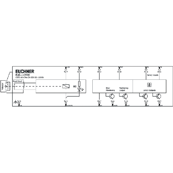IS MULTICODE,VERROUILLÉ HT,24VDC ÉLECTRO INTÉGRÉE,VERSION J - CET3-AR-CRA-CH-50X-SG-110906-Lire la description