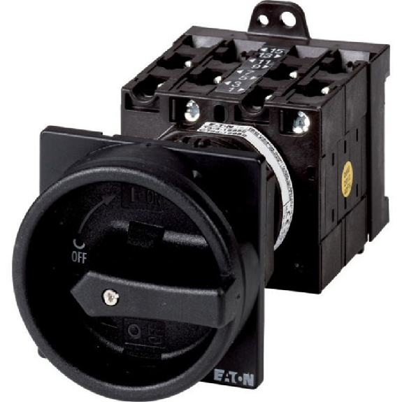 Int général, 6P + 1F+1O, 32A, 90°, verrou, encastré, fixation arrière - T3-4-15682/V/SVB-SW Int général, 6P + 1F+1O, 32A, 90°, verrou, encastré, fixation arrière - T3-4-15682/V/SVB-SW-Lire la description