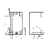 FDC EN 50041 Levier antenne 1NO+1NF rupt. brusque, 1xM20 - MAF 330-11Y-M20