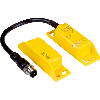 Int. de séc. sans contact (avec act.) Sao=15mm OSSD(x2), M12 8P+C0.2m - TR4-SDU01CB